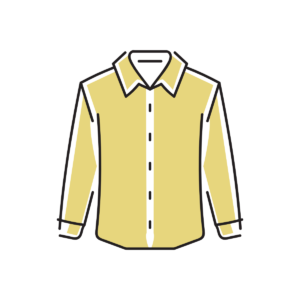 実践：上衣（シャツ）の着脱ステップ